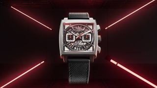 TAG Heuer Monaco Chronograph in red