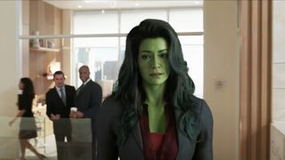 Tatiana Maslany as Jennifer Walters in the She-Hulk trailer