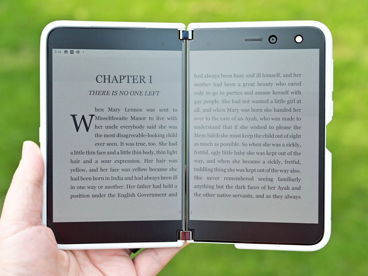 Surface Duo Nook Book