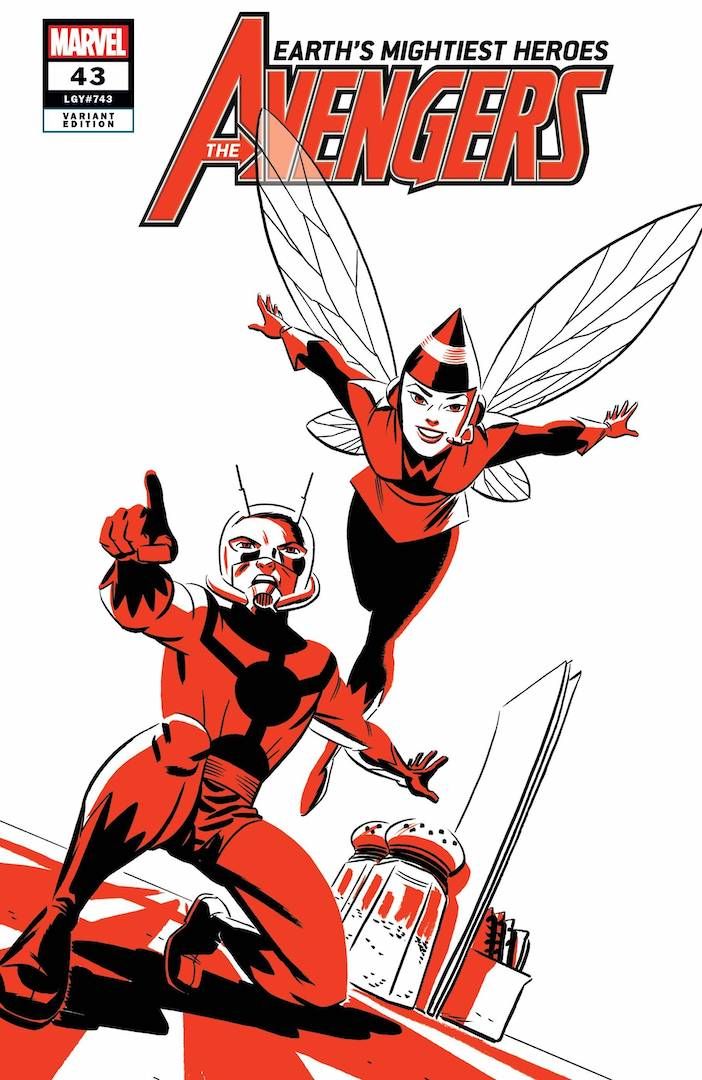 Page from Avengers #43