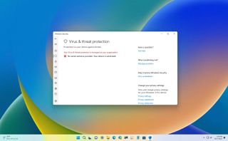 Windows 11 antivirus disabled