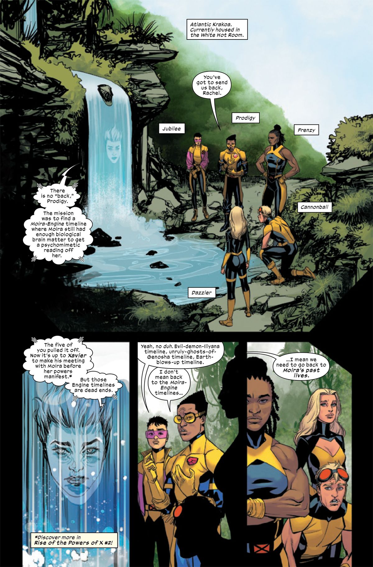 Dead X-Men #2 interior art