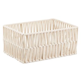 Luna Medium Cotton Open Bin - Natural