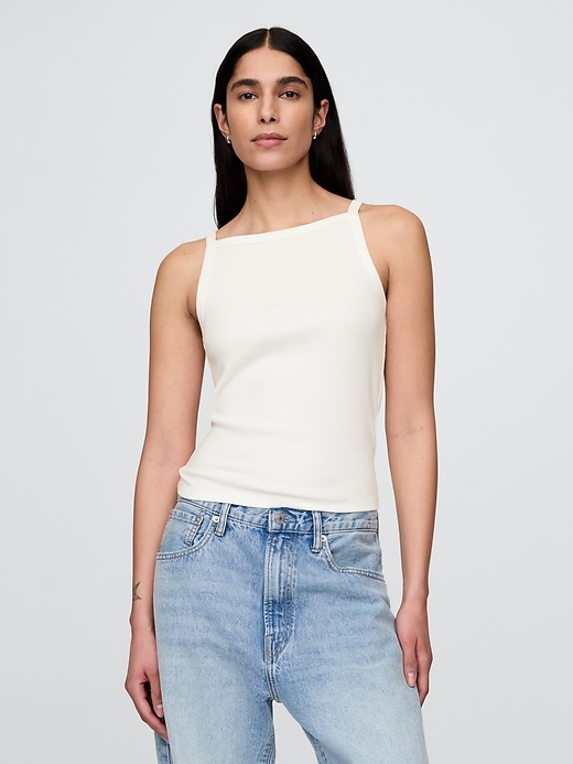 Gap, Modern Apron-Neck Tank Top