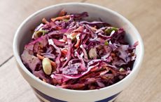 red cabbage slaw