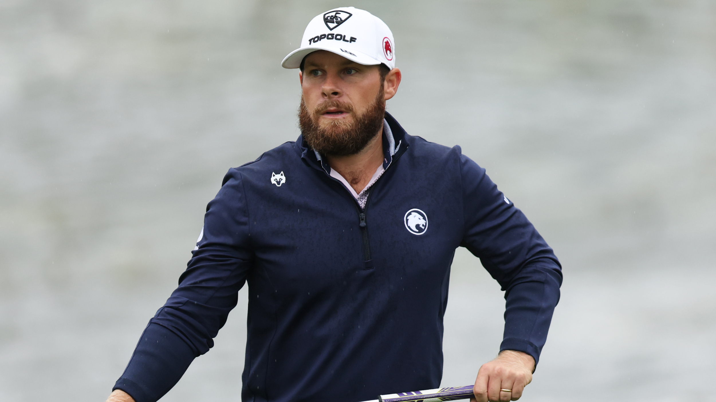 Tyrrell Hatton at the Husqvarna British Masters
