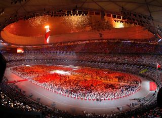 Beijing opened its Olympic ceremonies in 2008 at 8:00 on the 8th day of the 8th month of the year.
