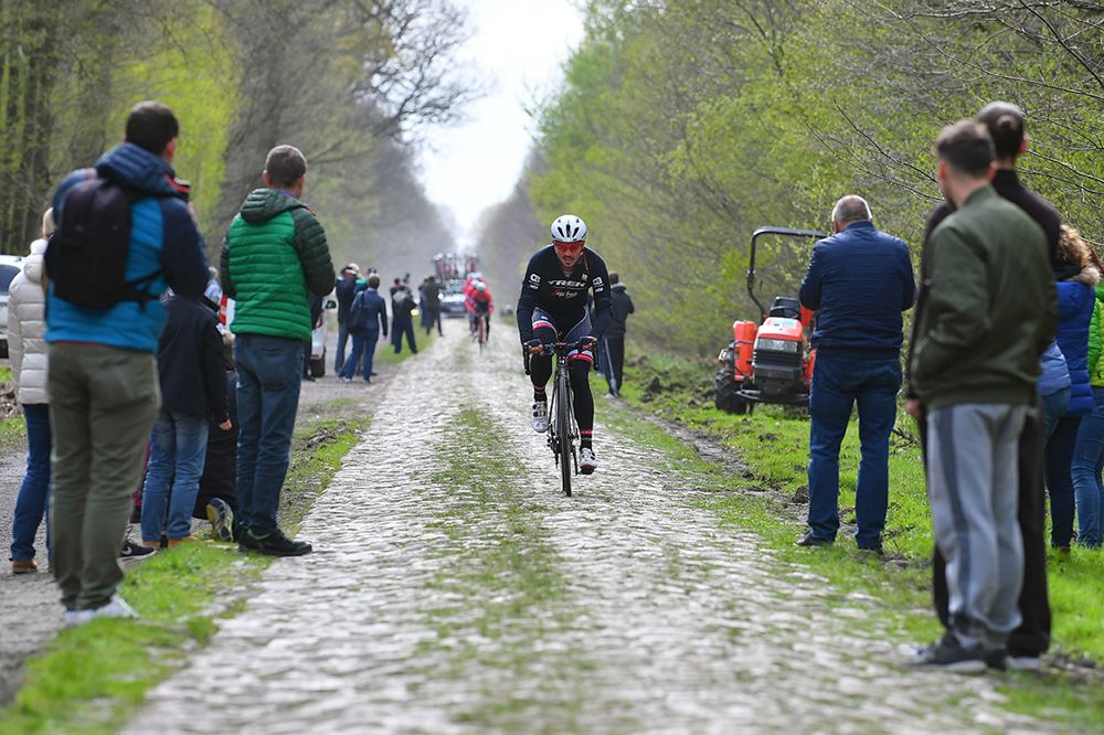 John Degenkolb (Trek-Segafredo) in the Forest of Arenberg
