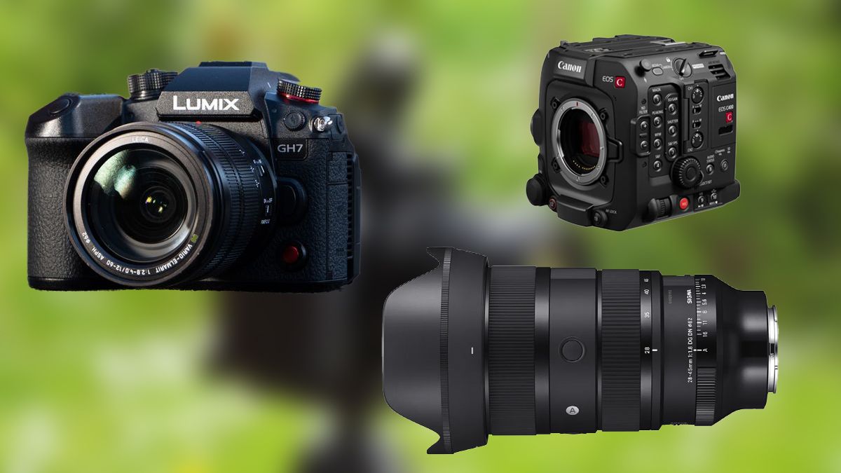 Products from Panasonic, Sigma, Canon