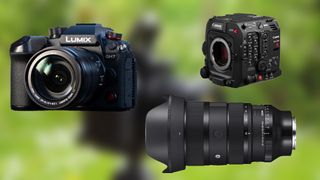Products from Panasonic, Sigma, Canon