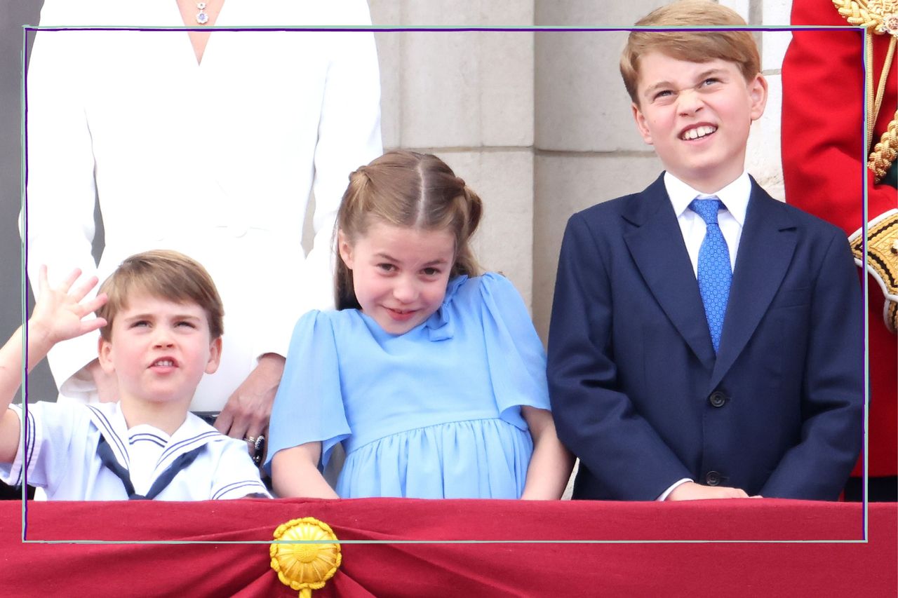 Prince George, Princess Charlotte and Prince Louis