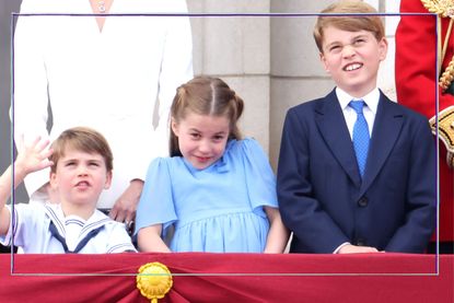 Prince George, Princess Charlotte and Prince Louis