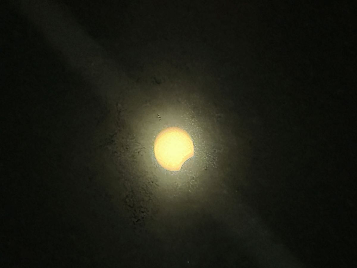 Apple iPhone 15 Pro Solar Eclipse Sample.
