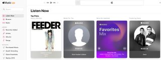 Apple Music Beta Website Screenshot