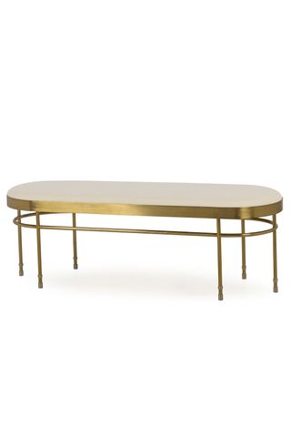 Lozenge bench, £1,485, Boyd by Resource Decor at Houseology