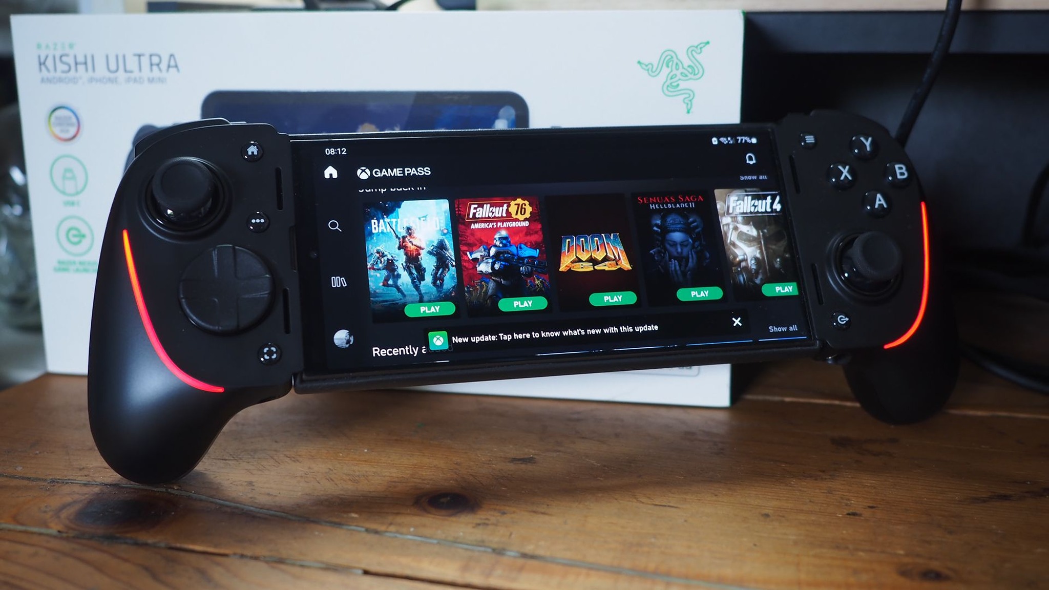 Photograph of the Razer Kishi Ultra