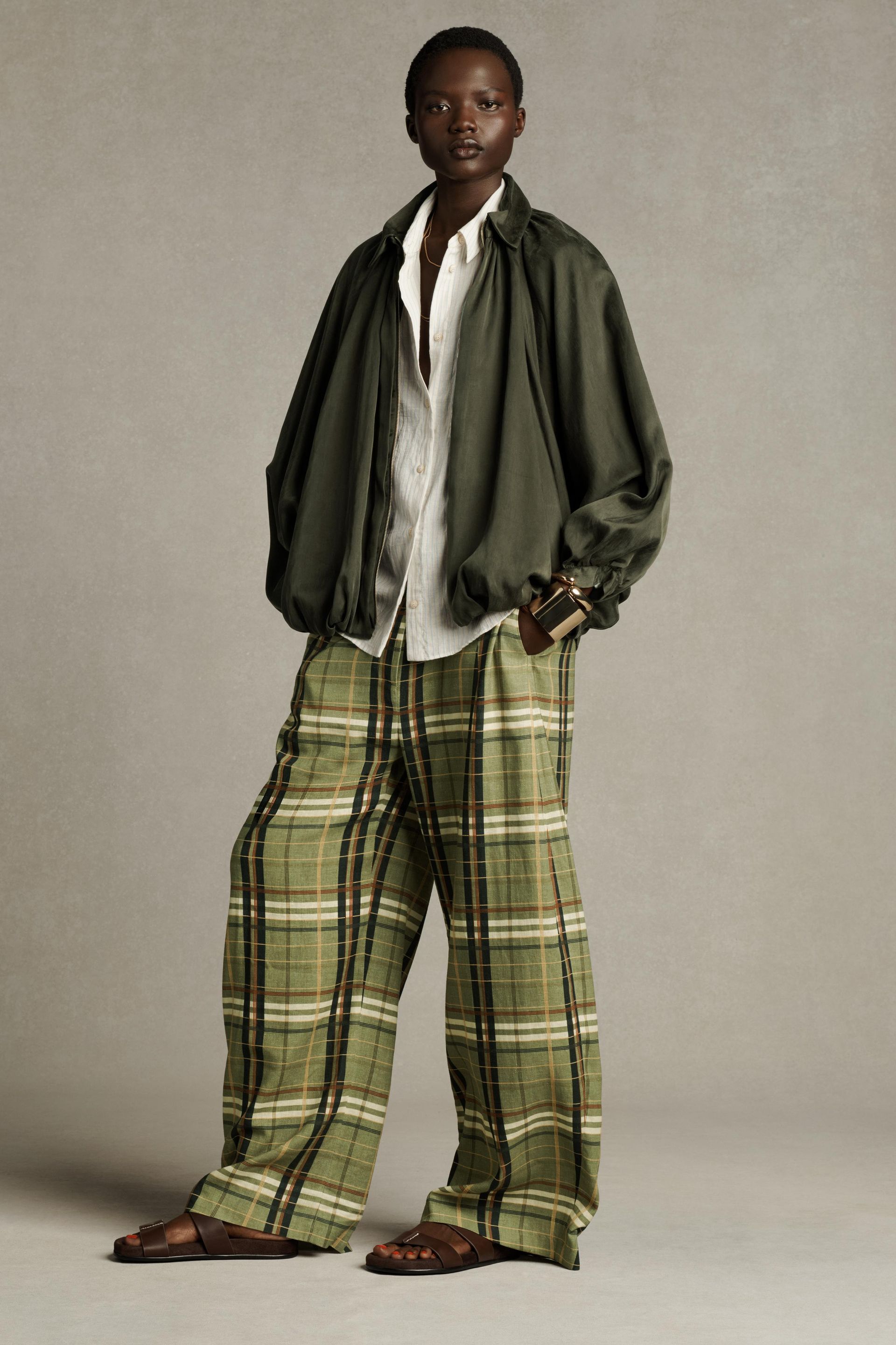 Puffed Bomber Jacket - Zw Collection