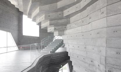 Ofunato Civic Cultural Center staircase