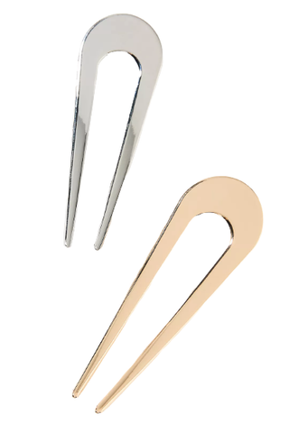 By Anthropologie Large Metal Hair Pins, Set of 2