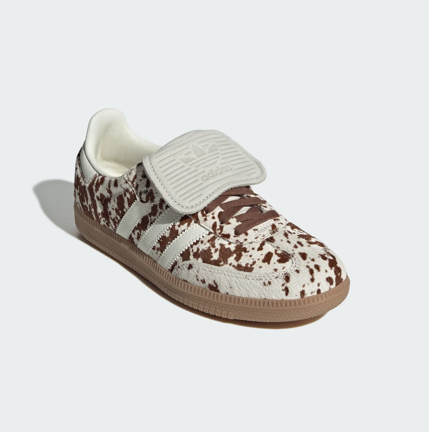 Cow Print Samba Long Tongue Shoes