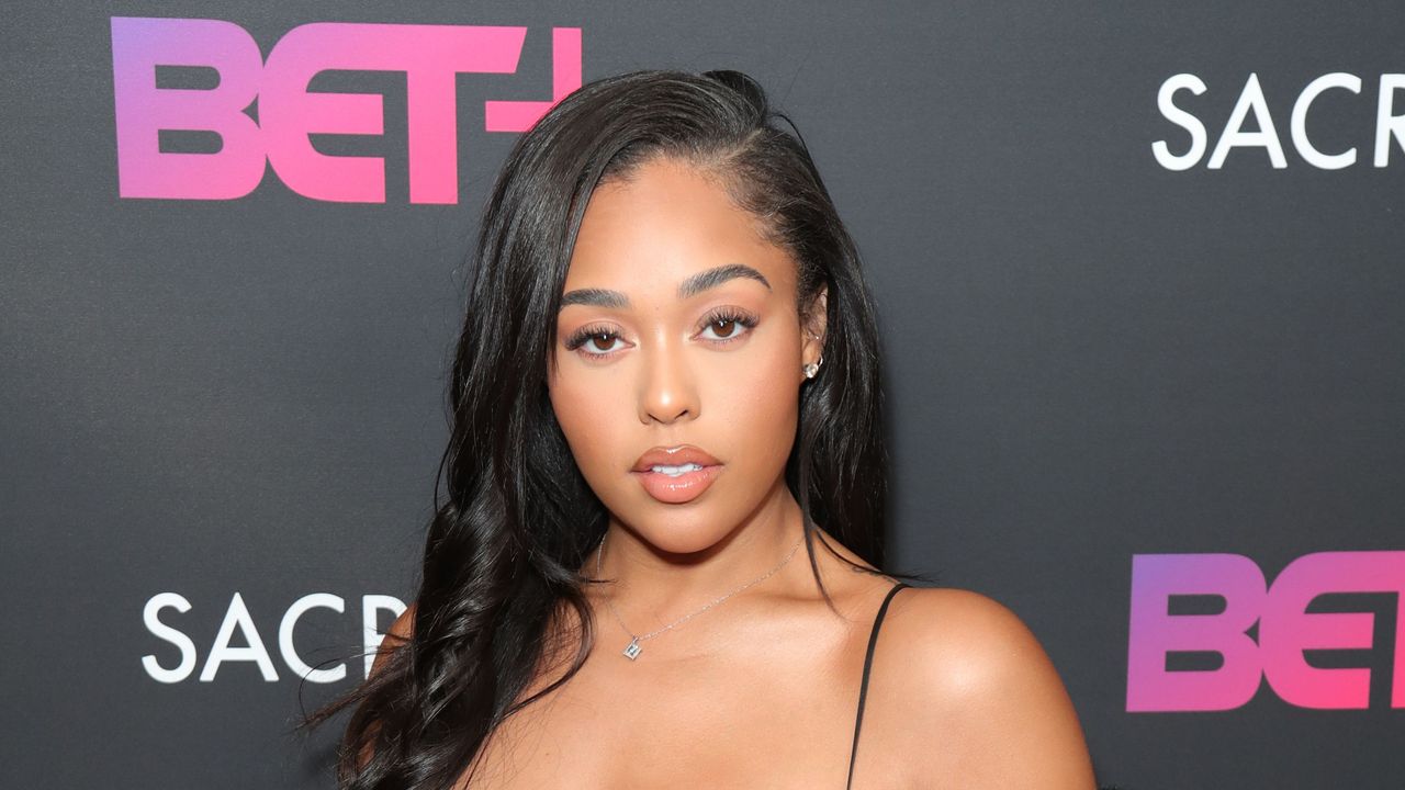 los angeles, california december 11 jordyn woods attends bet and footage films sacrifice premiere event at landmark theatre on december 11, 2019 in los angeles, california photo by leon bennettgetty images for bet