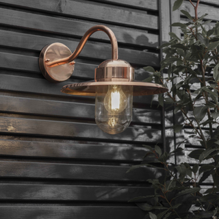 copper outdoor lighting