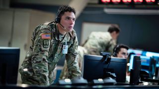 Anthony Ramos as Major Daniel Gonzalez in "A House of Dynamite"