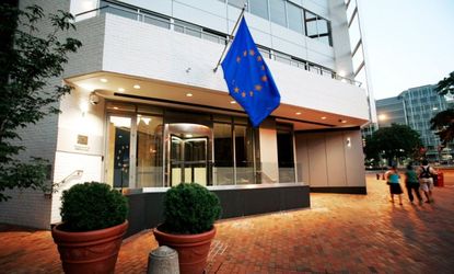 The EU Embassy in Washington, D.C.