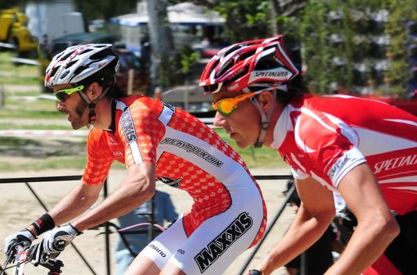 Geoff Kabush and Todd Wells seem to take turns winning starts.