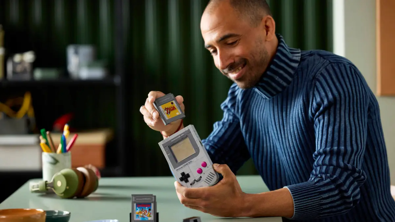 The LEGO Game Boy set