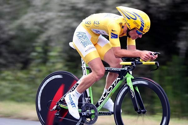Feillu didn't win the stage but may have taken out the prize for most interesting colour