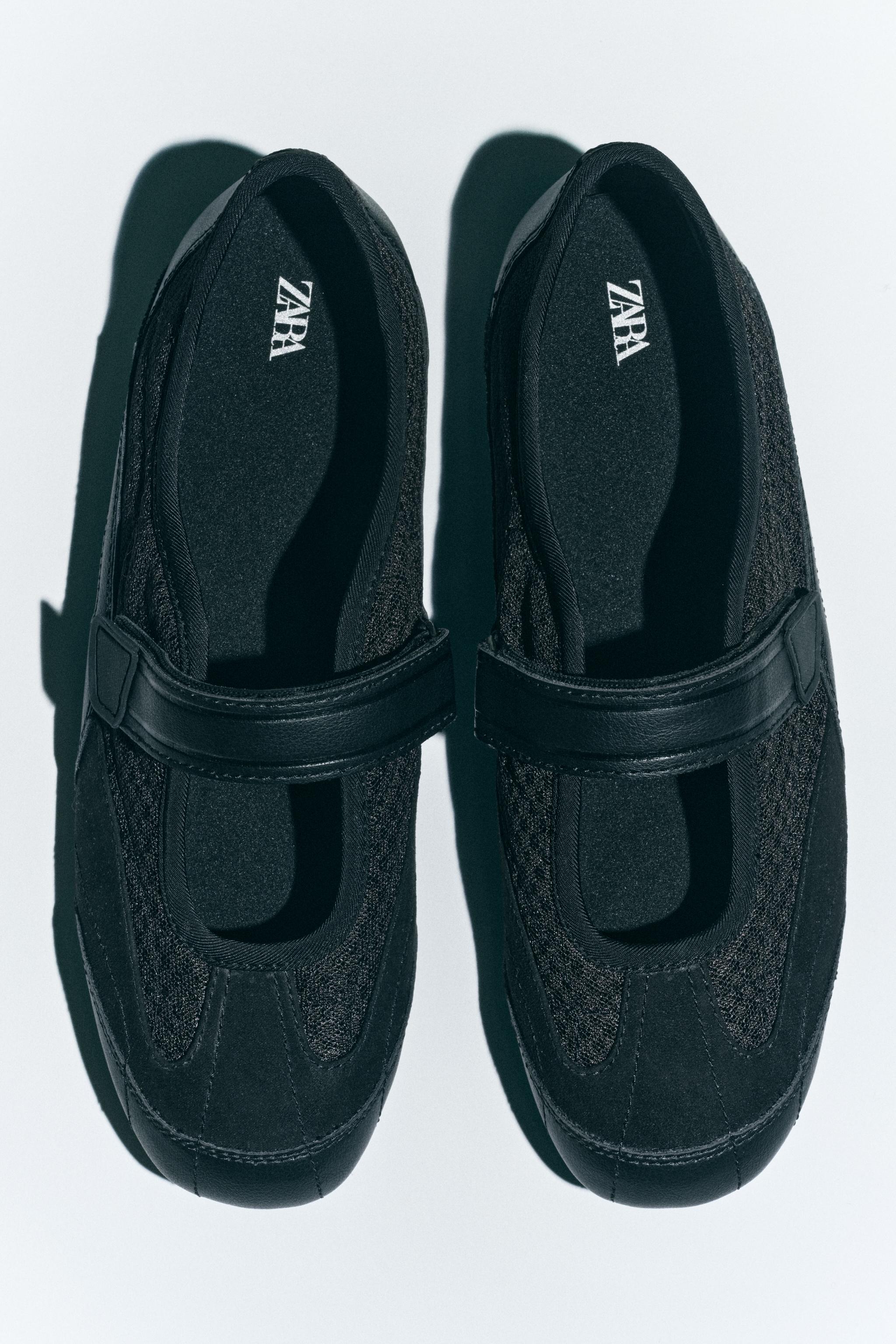 Mesh Sporty Ballerinas