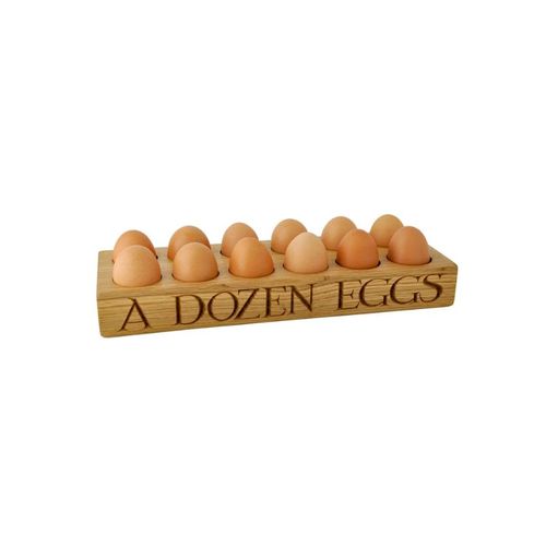 Black Toast Wooden Eggs Holder