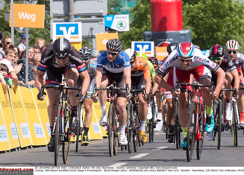 John Degenkolb (Giant-Alpecin) wins the final stage at Bayern Rundfahrt