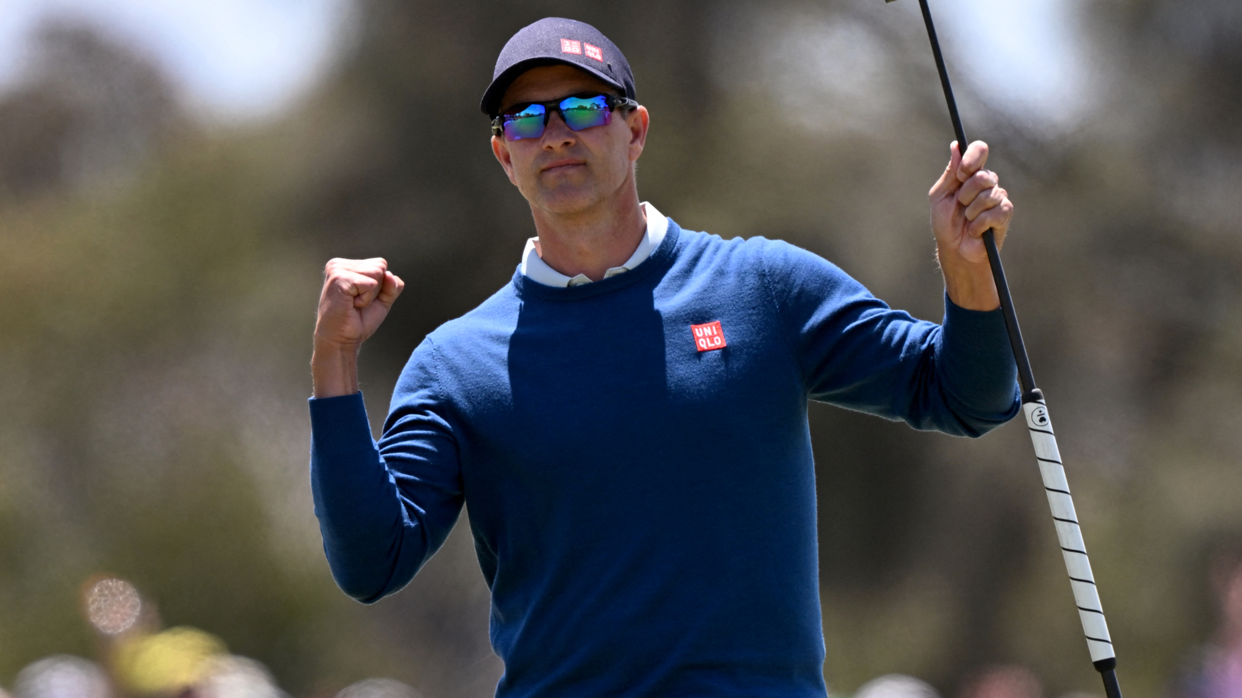 Adam Scott at the Australian Open