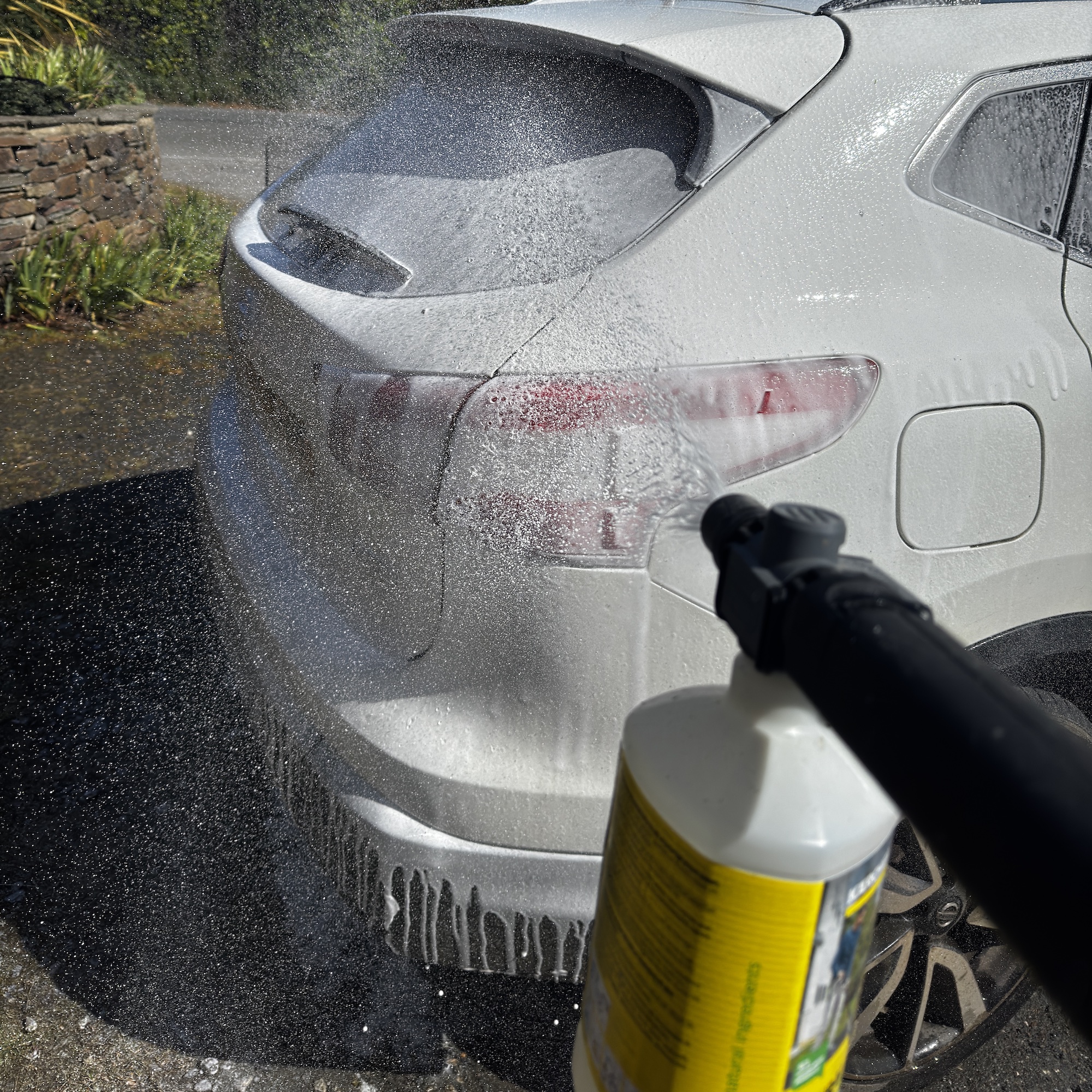 pressure washer testing