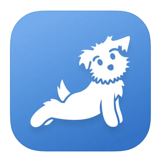 The Down Dog Yoga app logo from the Apple App Store