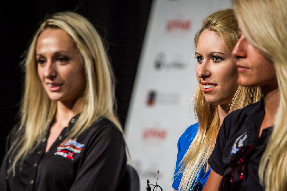 Kendall Ryan (TIBCO) is ready to show of her national champions kit this week.
