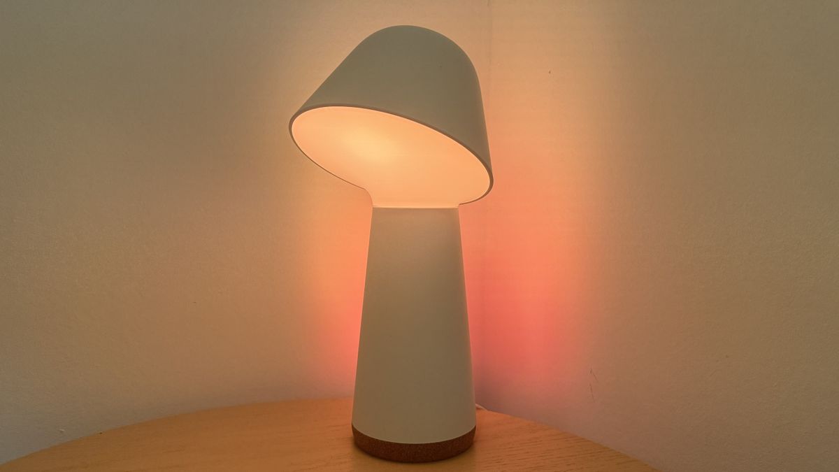 Philips Hue Twilight smart lamp in sunset orange