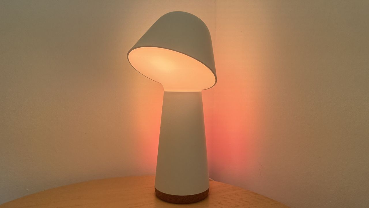 Philips Hue Twilight smart lamp in sunset orange