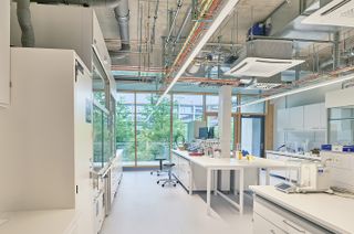 lab interior at 462 SIP Main Campus by Herzog and de Meuron
