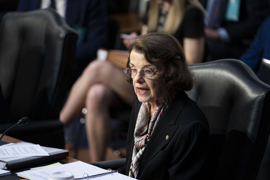 Sen. Dianne Feinstein.