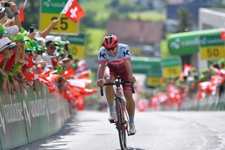 Nathan Haas finishes second on stage 6 at Tour de Suisse