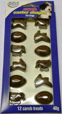 Hatchwells Carob Easter Shapes