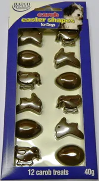 Hatchwells Carob Easter Shapes