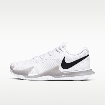 Nikecourt Air Zoom Vapor Cage 4 Men&amp;rsquo;s Hard Court Tennis Shoes - White/grey Fog/black - Size 6