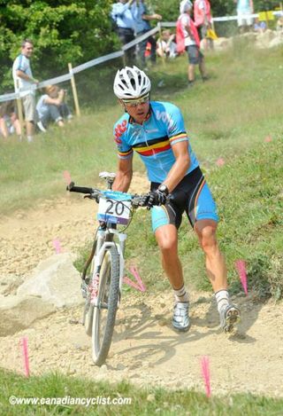 Sven Nys had difficulties in the technical sections