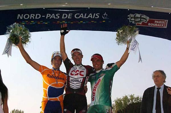 Flecha, O'Grady and Wesemann on the podium