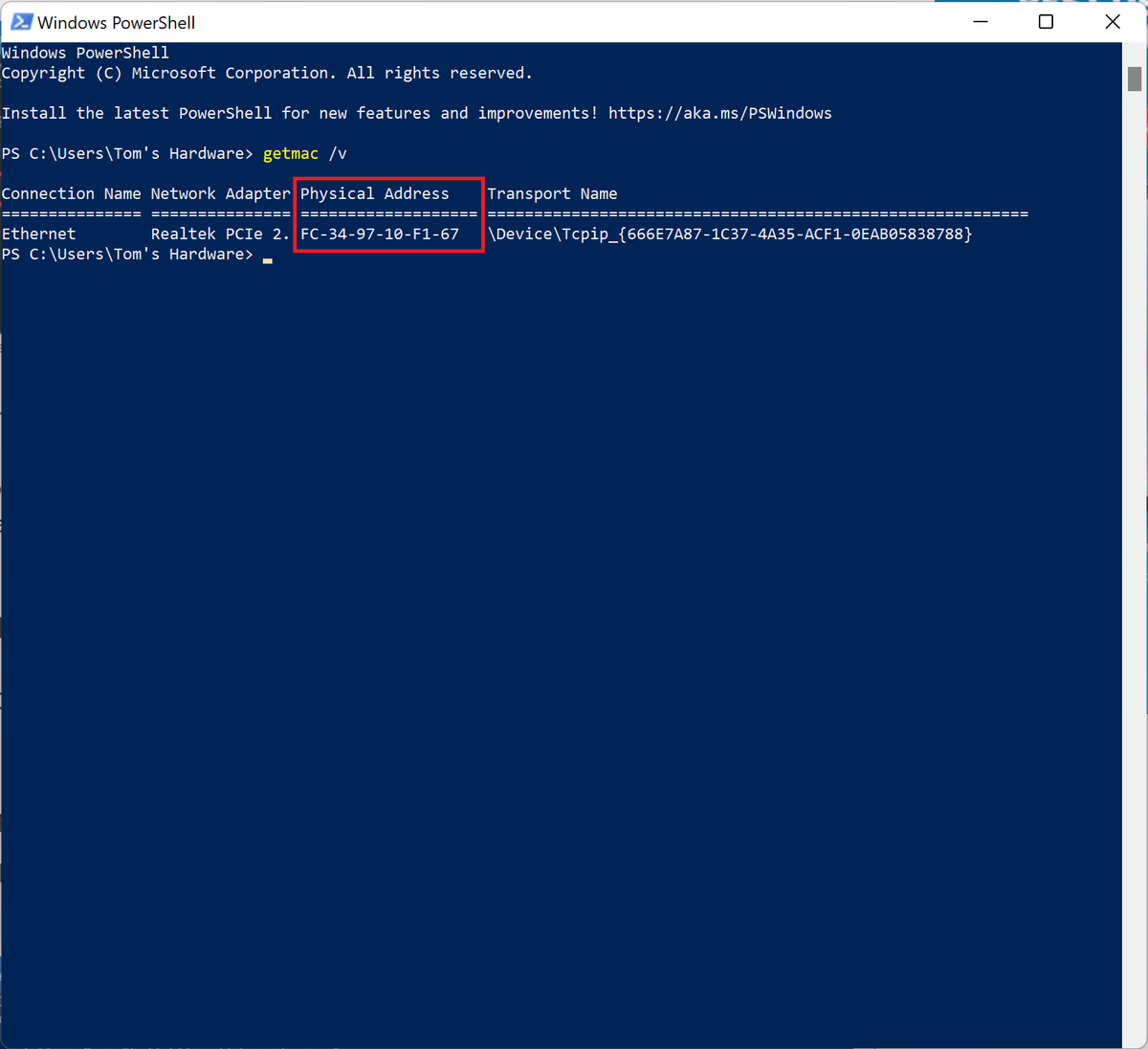 How to Find Your MAC Address in Windows 11 Tom