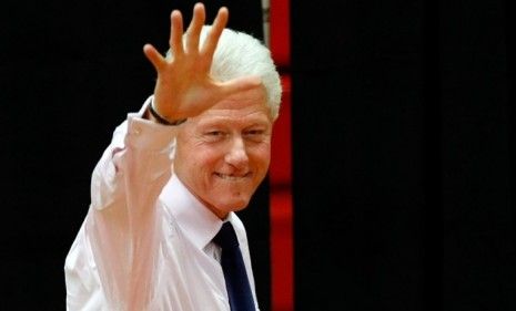 Bill Clinton: Rhodes Scholar, former president, humanitarian... actor?